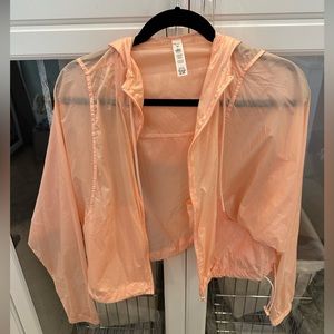 Alo Wind breaker - Peach orange size Medium